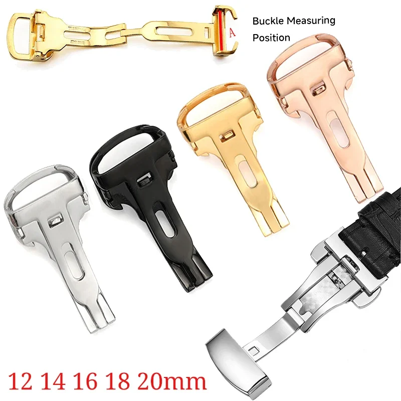 Hot Watch Buckle Stainless Ste - Butterfly Clasp Deployant reseña y precio