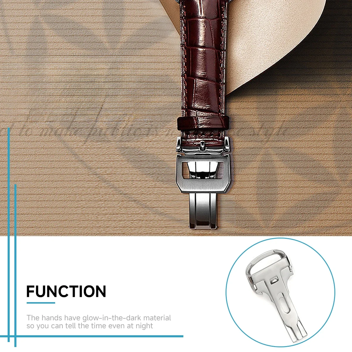 Hot Watch Buckle Stainless Ste - Butterfly Clasp Deployant reseña y precio
