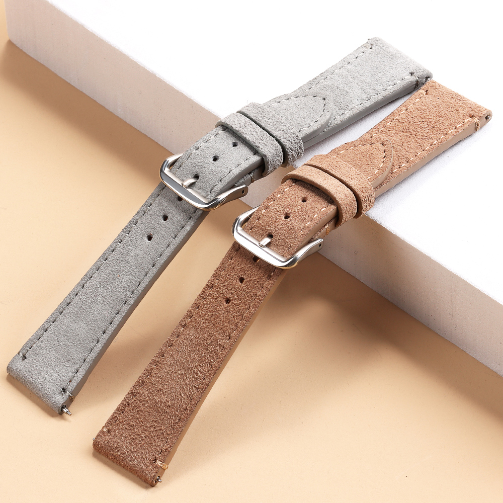 Soft Suede Retro Genuine Leath - Suede Strap Watch reseña y precio