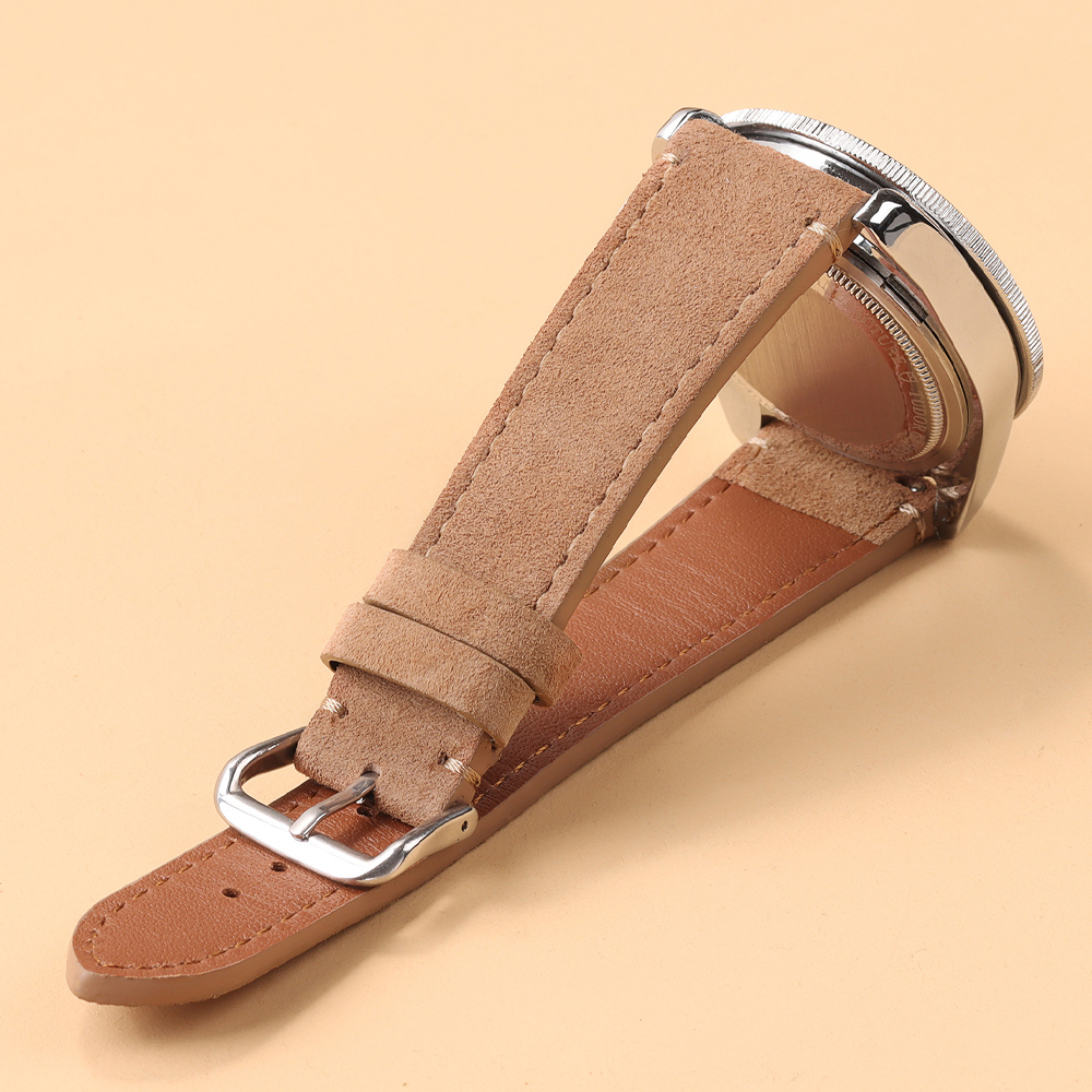 Soft Suede Retro Genuine Leath - Suede Strap Watch reseña y precio
