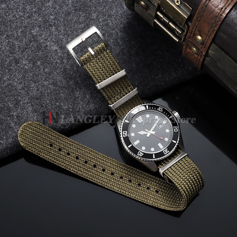 18mm 20mm 22mm Vintage Woven M - Tropic Strap Vintage reseña y precio