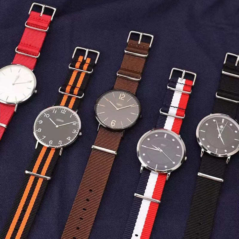 18/20/22/24mm Cambos Stripes S - Nato Strap Nylon reseña y precio