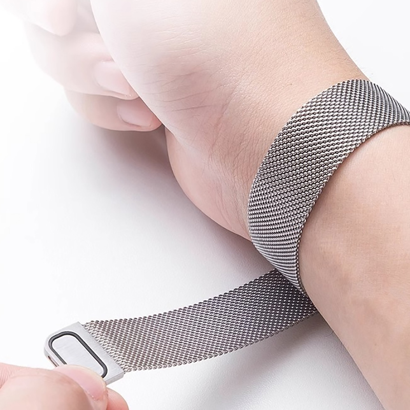 Milanese Magnet Steel strap 12 - Milanese Loop Magnetic reseña y precio