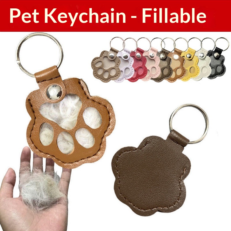 Dog Hair Collector Keychain Le - Leather Strap Quick Release reseña y precio
