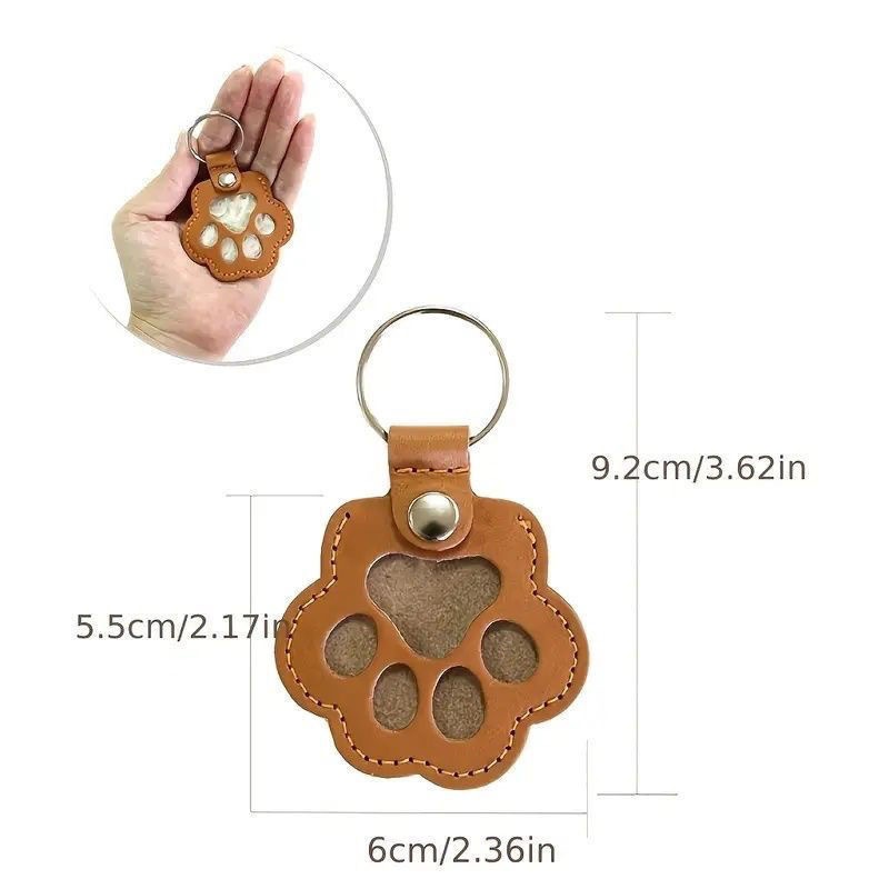 Dog Hair Collector Keychain Le - Leather Strap Quick Release reseña y precio