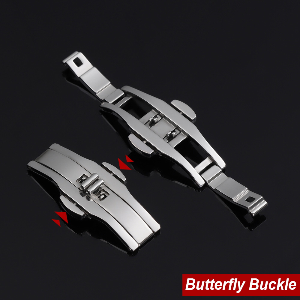 Watch Accessories Double Push  - Butterfly Clasp Deployant reseña y precio
