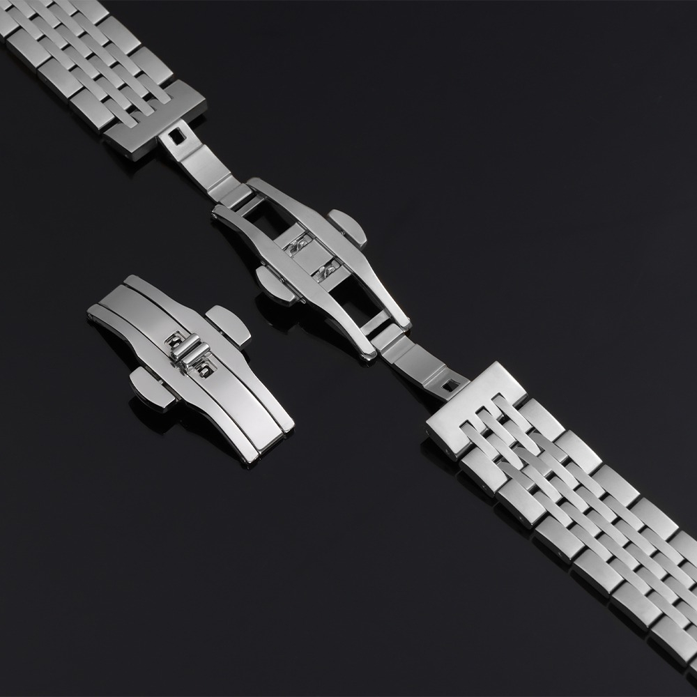 Watch Accessories Double Push  - Butterfly Clasp Deployant reseña y precio