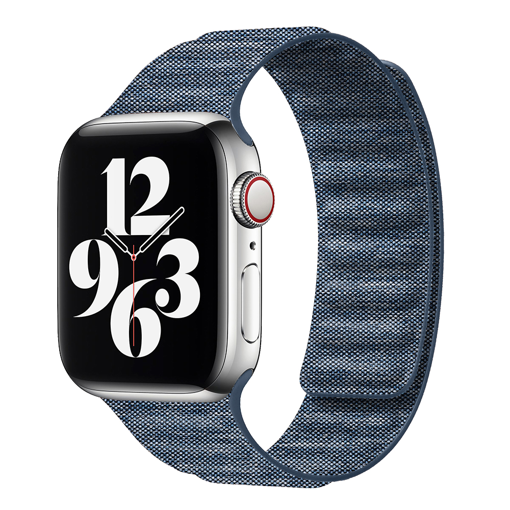 New Original Denim nylon strap - Milanese Loop Magnetic reseña y precio