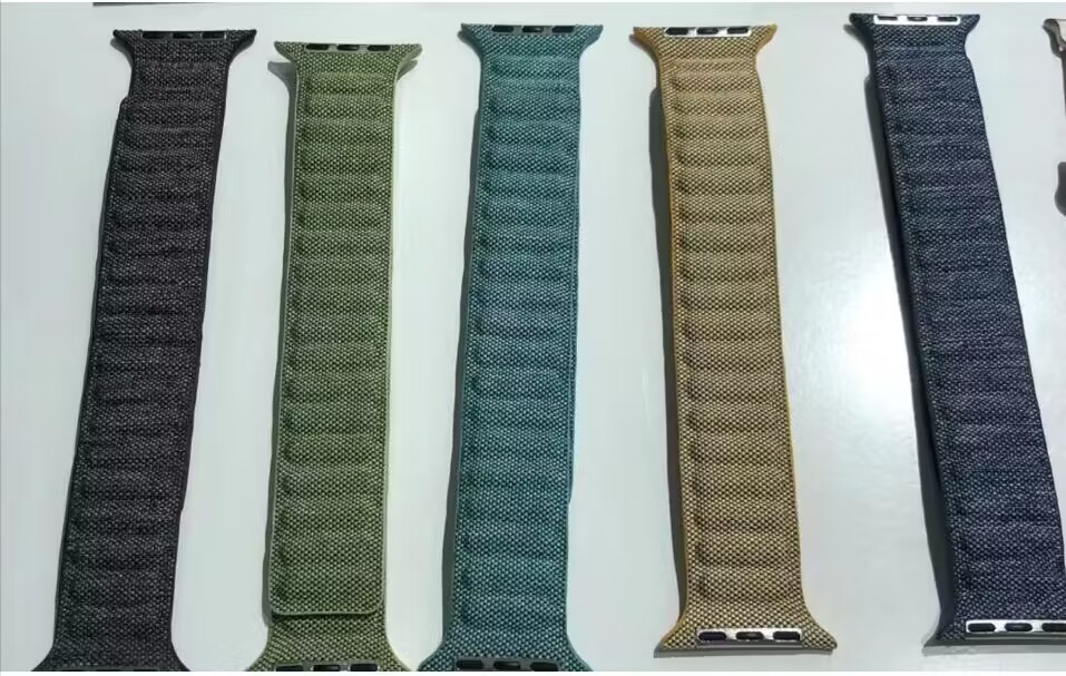 New Original Denim nylon strap - Milanese Loop Magnetic reseña y precio