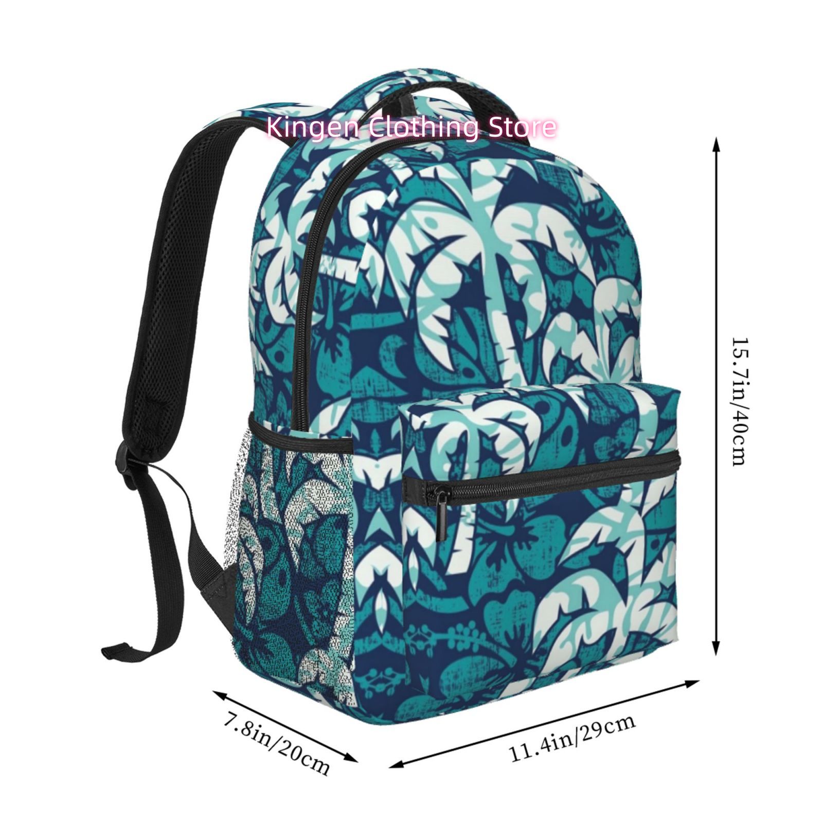 Teal Vintage Palm Tropical Pri - Tropic Strap Vintage reseña y precio