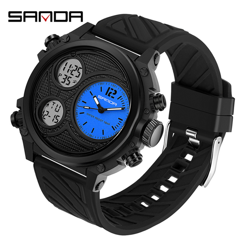 SANDA 3002 Brand Men's Dual Ti - Tropic Strap Vintage reseña y precio