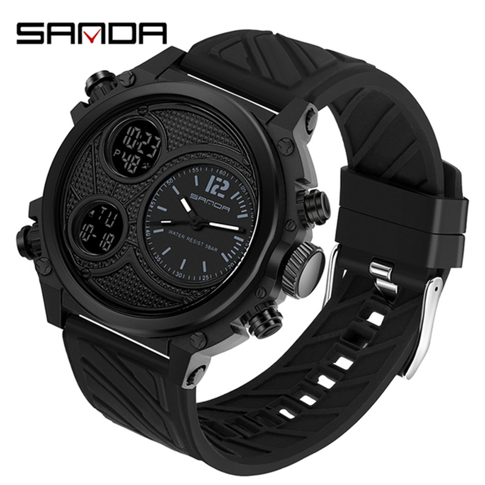 SANDA 3002 Brand Men's Dual Ti - Tropic Strap Vintage reseña y precio