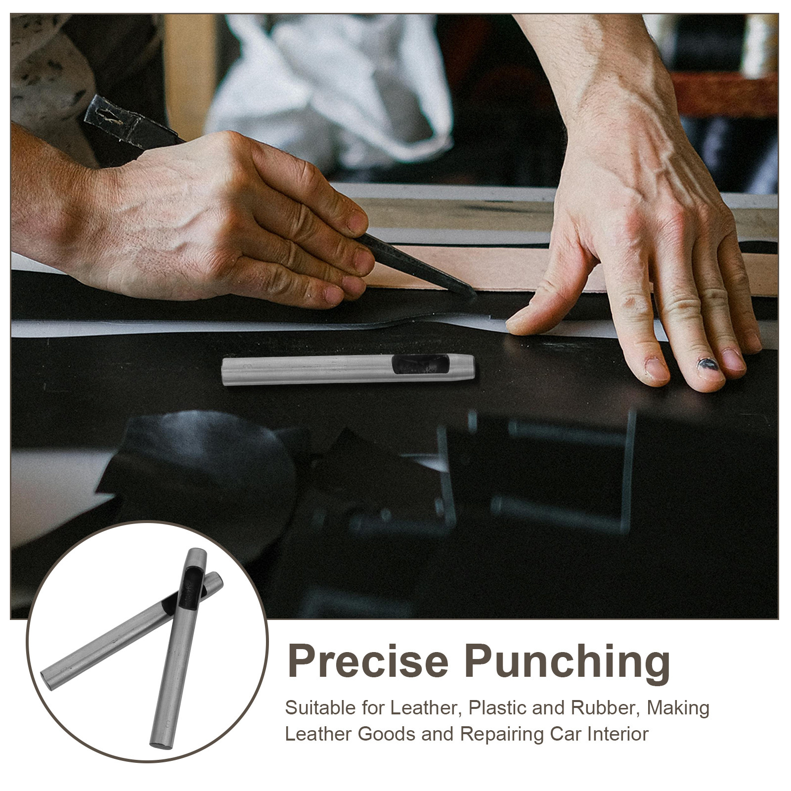 2Pcs Hole Punch Tool High Hard - Canvas Strap Watch reseña y precio