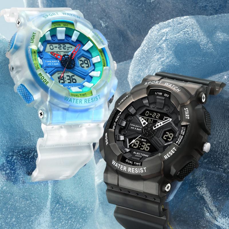 TIMEARTX Men's Watch Luxury Mu - Rubber Strap Diver reseña y precio
