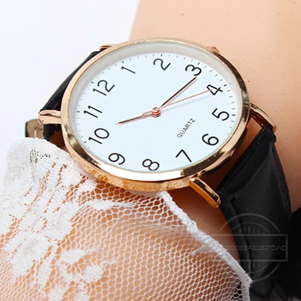 Men Watches Simple Business An - Leather Watch Band Men reseña y precio