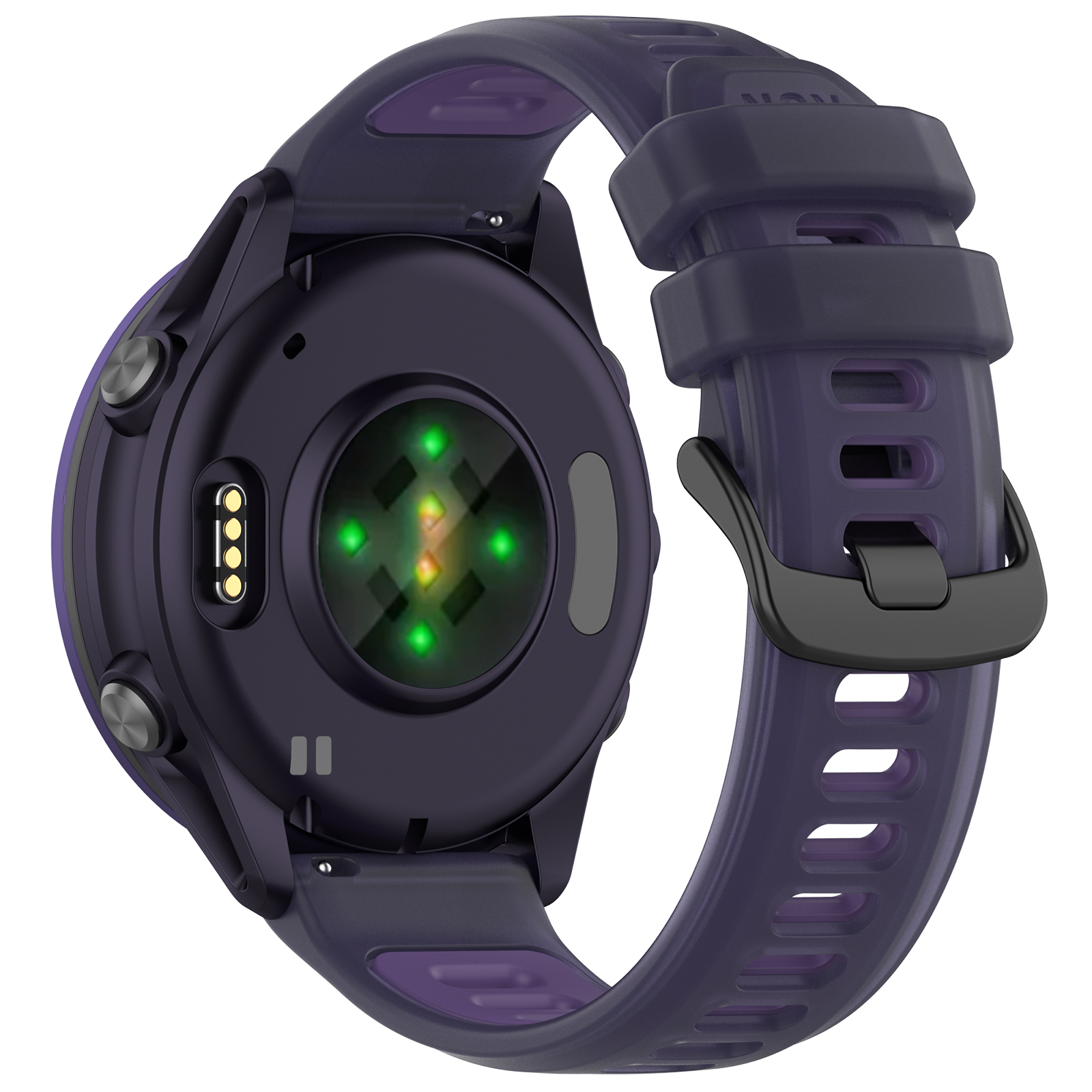 22mm 20mm Transparent Two-Tone - Silicone Watch Band 22Mm reseña y precio