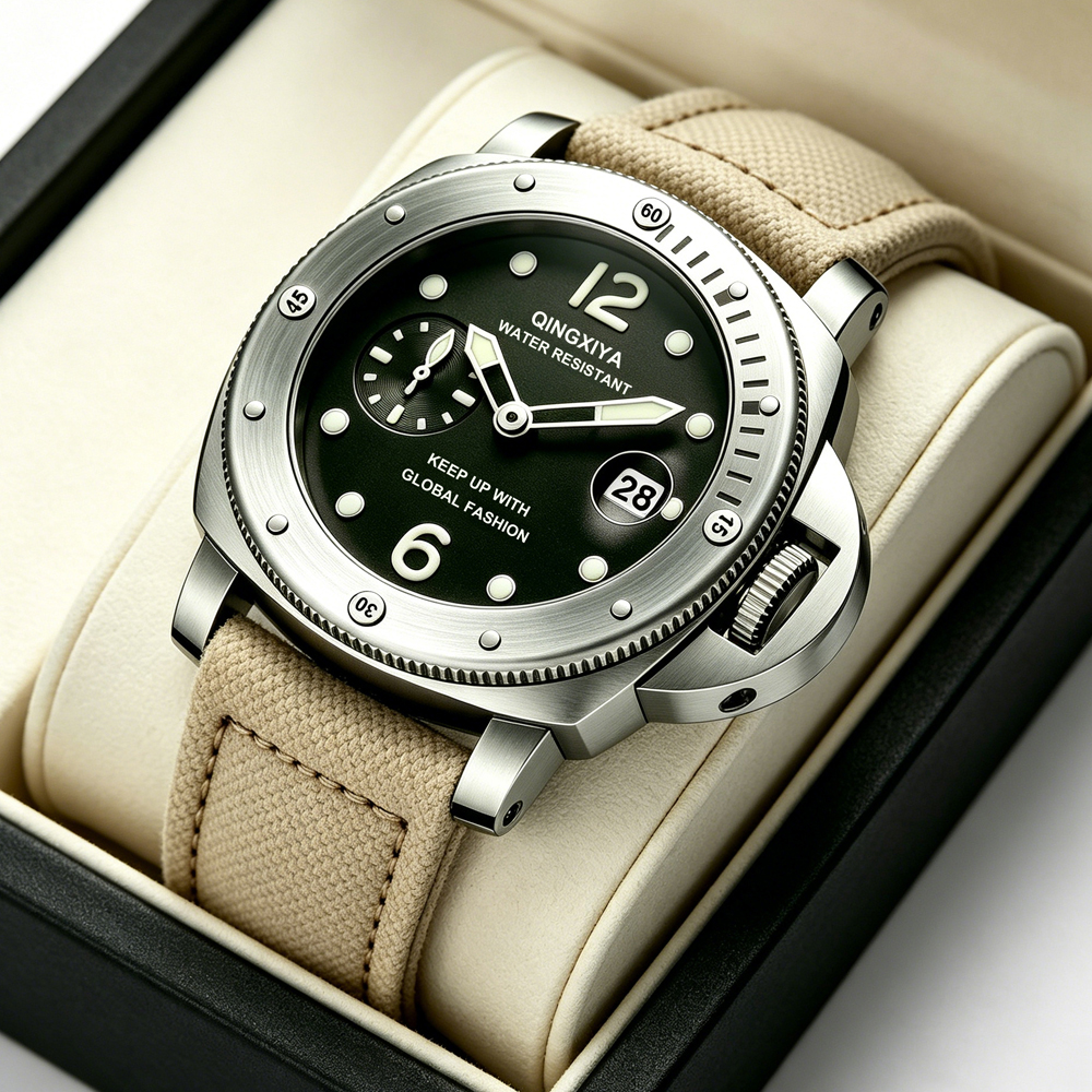 QINGXIYA Sports Canvas Strap M - Canvas Strap Watch reseña y precio