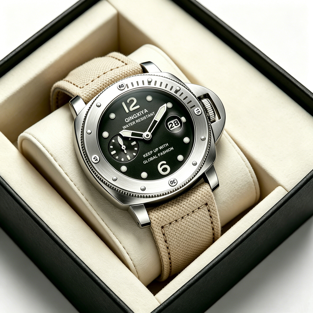 QINGXIYA Sports Canvas Strap M - Canvas Strap Watch reseña y precio