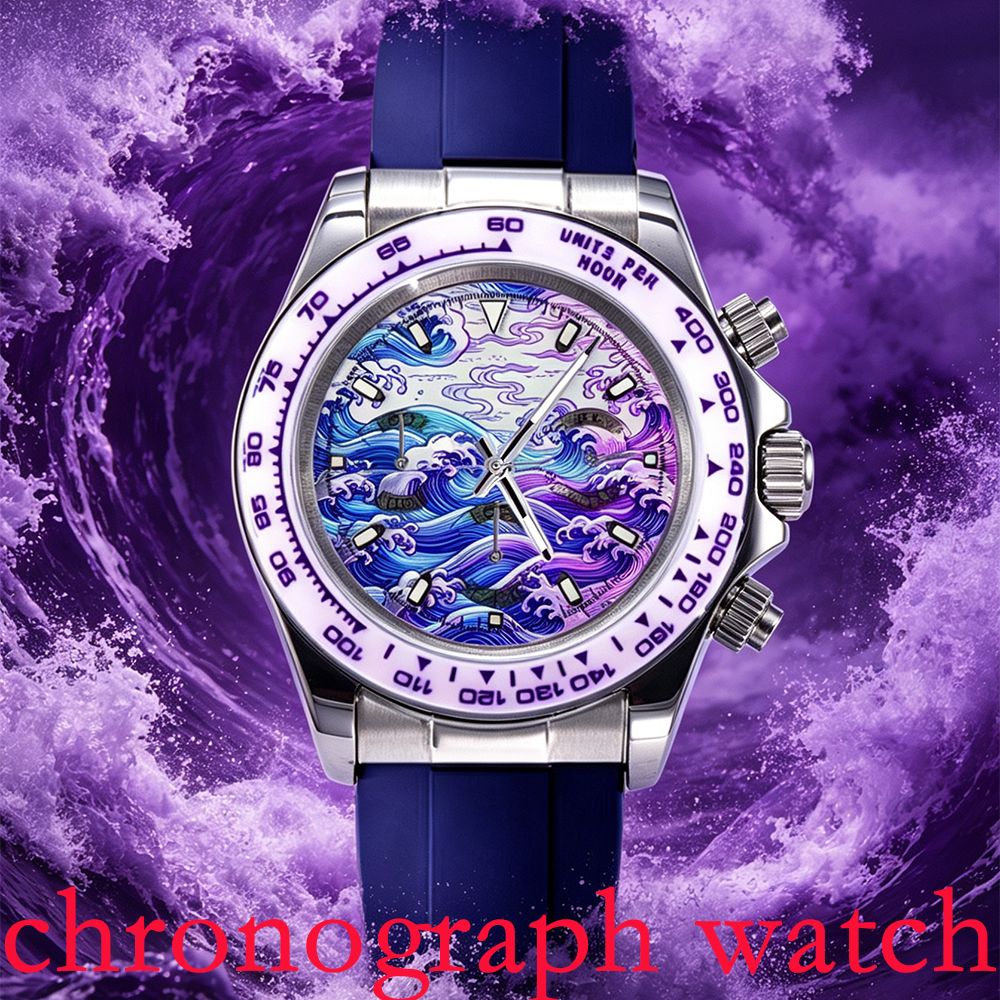 7 Colors Creative dial waves 3 - Stainless Bracelet Diver reseña y precio