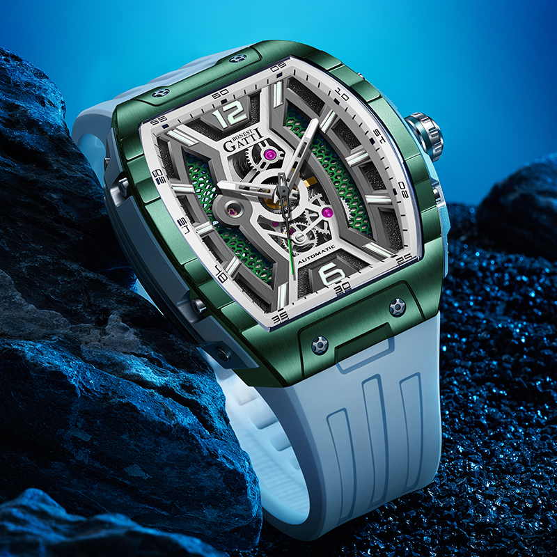 BONEST GATTI Germany Automatic - Rubber Strap Diver reseña y precio