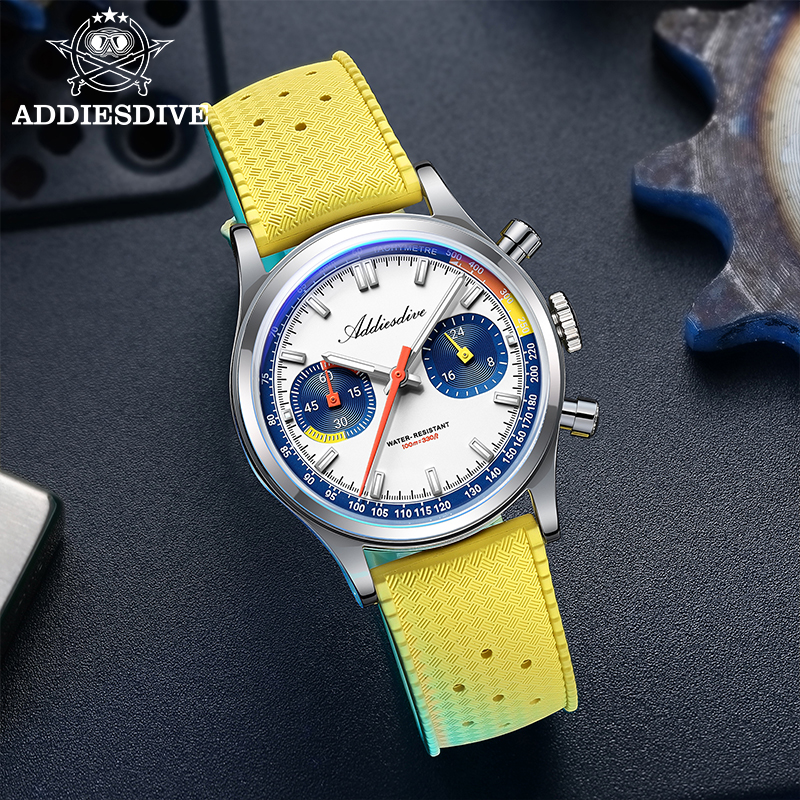 ADDIESDIVE Fashion Men's Quart - Rubber Strap Diver reseña y precio