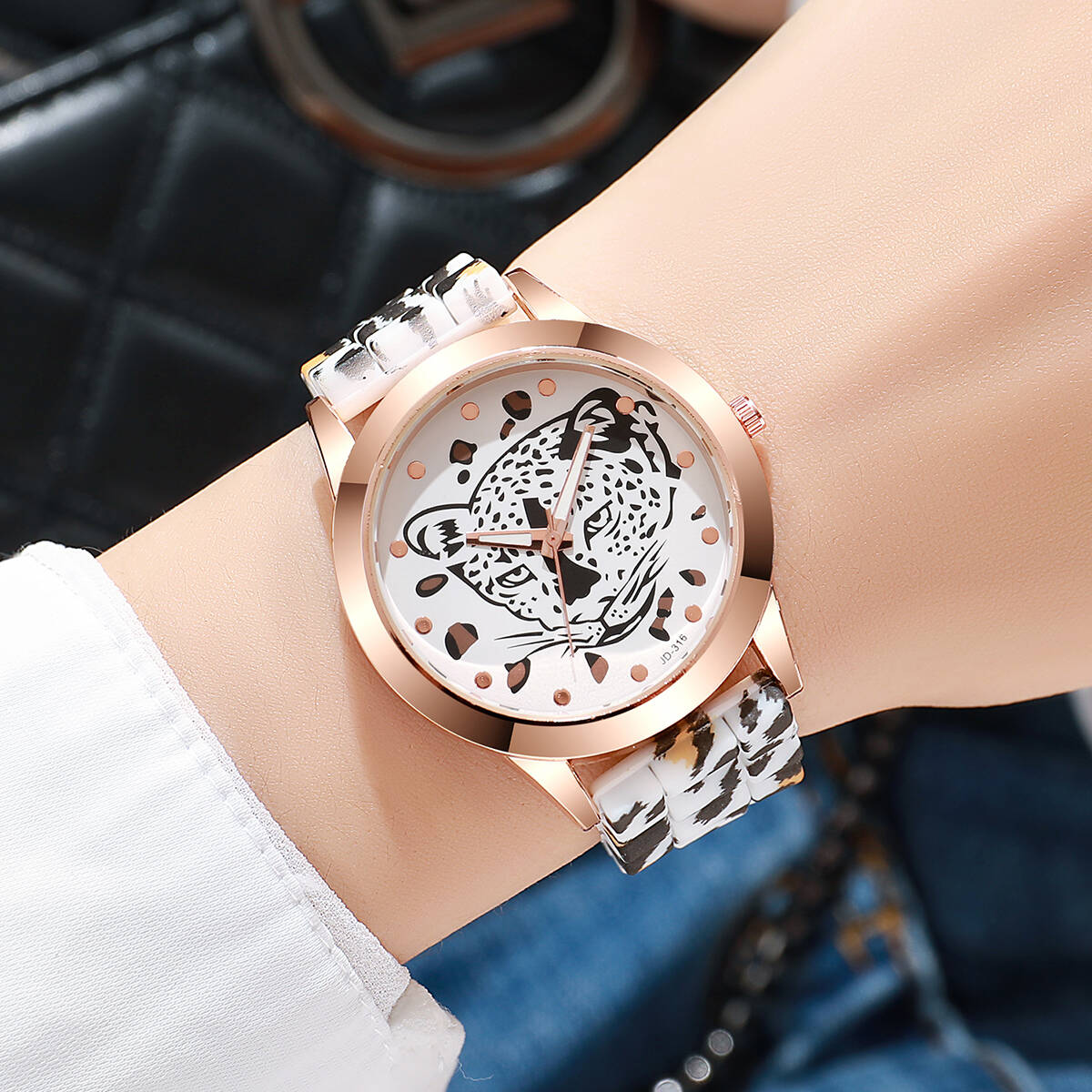 2PCS/Set Fashion Women Watches - Silicone Band Women reseña y precio