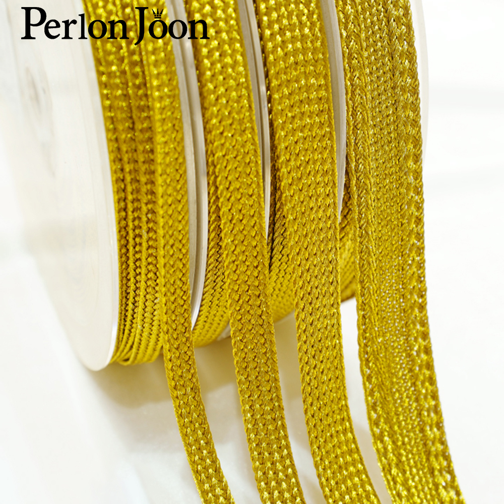 10yards Gold  thread strap web - Perlon Strap Woven reseña y precio