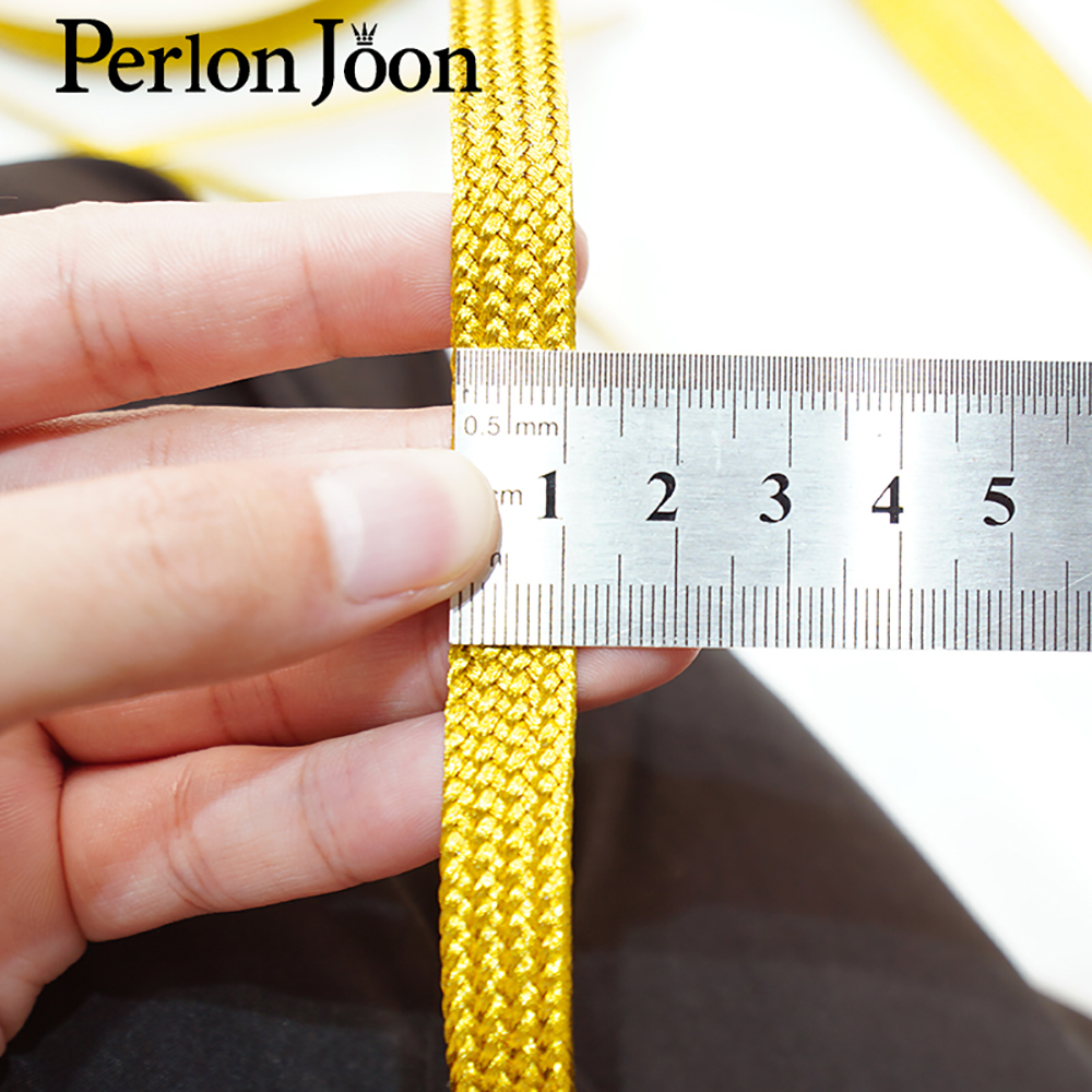 10yards Gold  thread strap web - Perlon Strap Woven reseña y precio