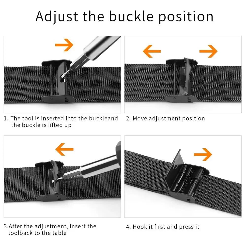 Metal Bands for OPPO Watch 41m - Mesh Strap Metal reseña y precio