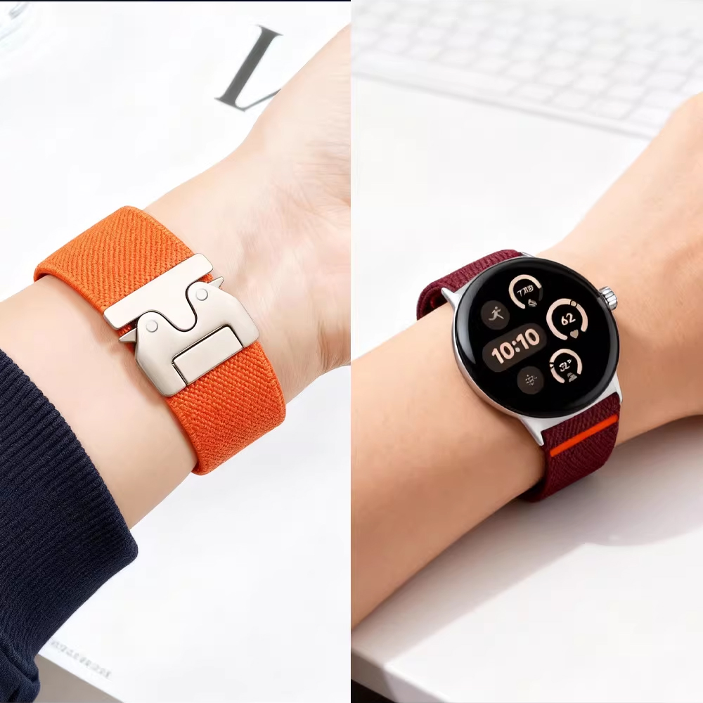 Band For Google Pixel Watch 4/ - Parachute Strap Elastic reseña y precio
