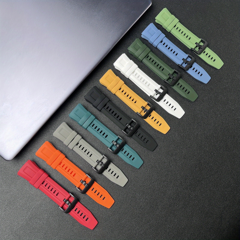 22mm Silicone Strap for Huawei - Silicone Watch Band 22Mm reseña y precio