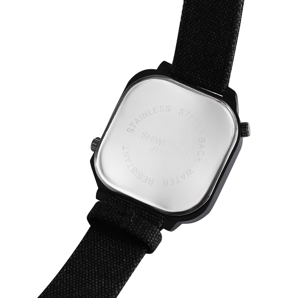 Quartz Mens Watches Top Brand  - Canvas Strap Watch reseña y precio