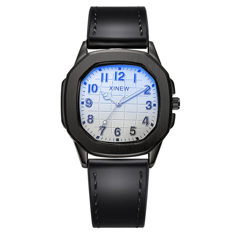 1pc / Lot Original XINEW Brand - Leather Watch Band Men reseña y precio