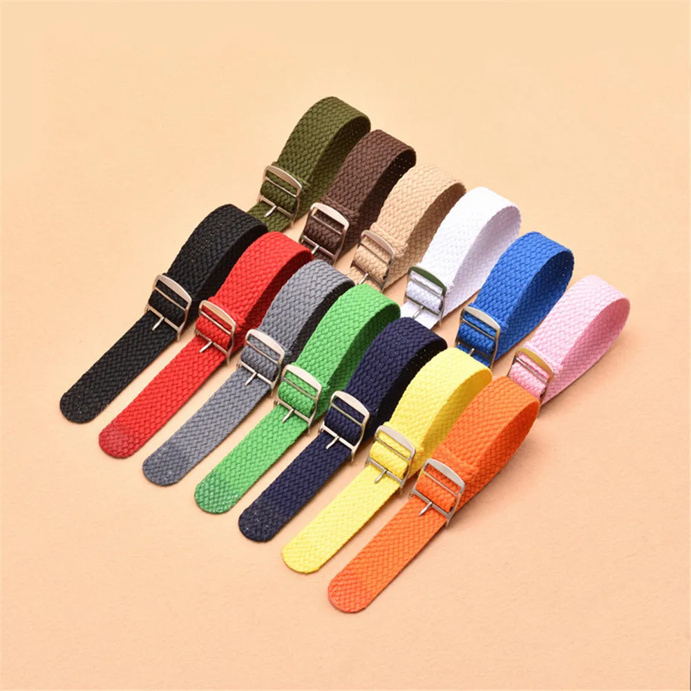 Nylon Strap 14mm 16mm 18mm 20m - Perlon Strap Woven reseña y precio