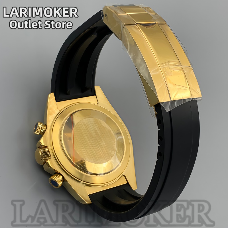 LARIMOKER 39mm Men's Sports Wa - Rubber Strap Diver reseña y precio