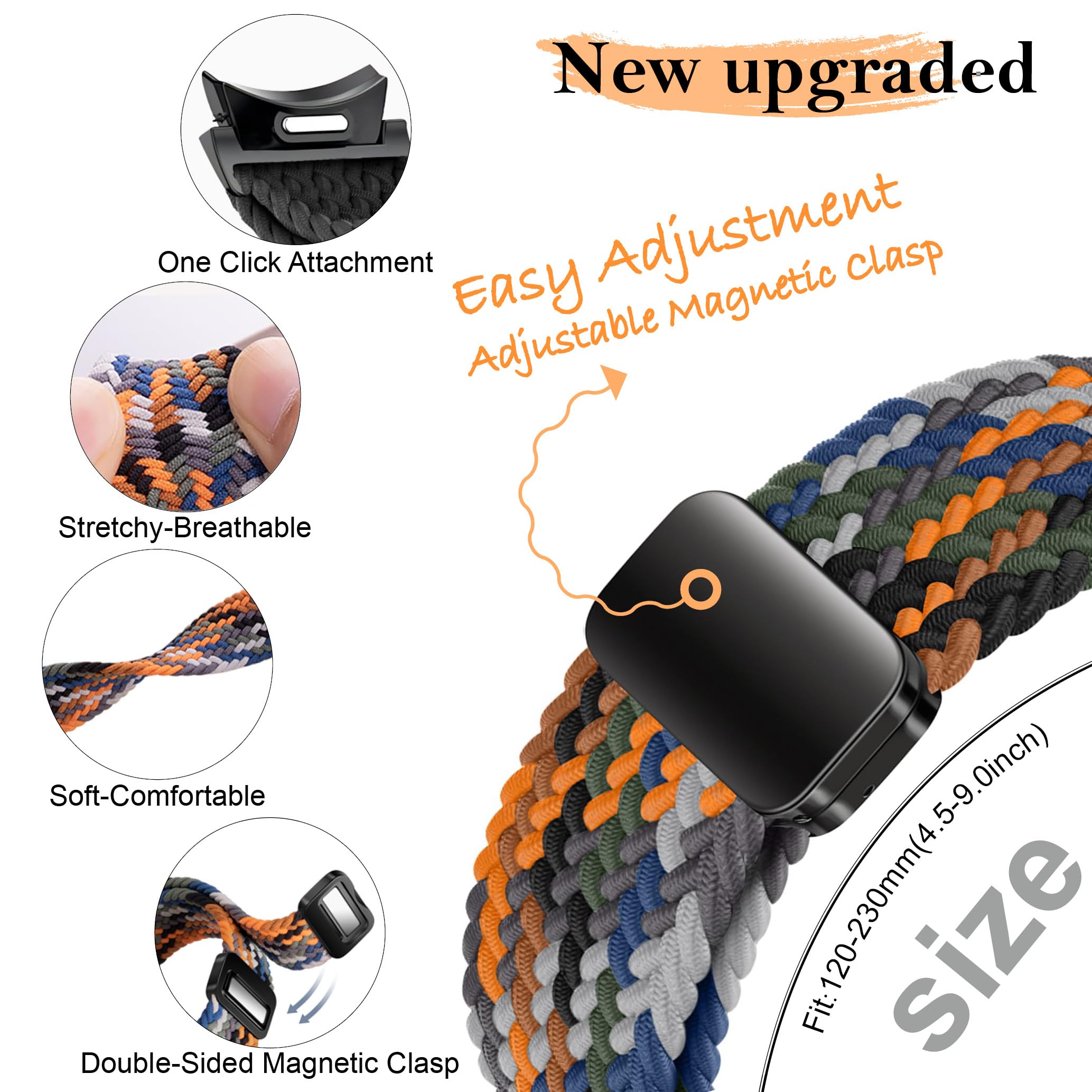 No Gaps Band For Samsung Galax - Milanese Loop Magnetic reseña y precio