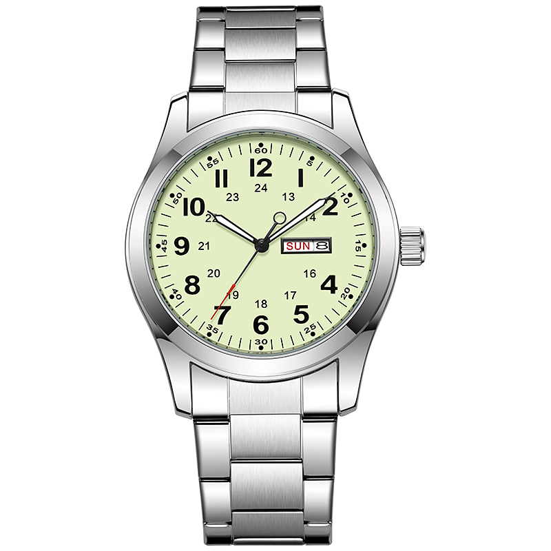 2026 Men's 42mm Watch Glow in  - Canvas Strap Watch reseña y precio