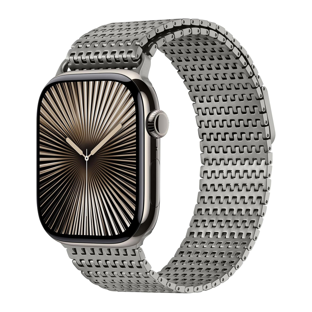 Titanium loop strap for Apple  - Milanese Loop Magnetic reseña y precio