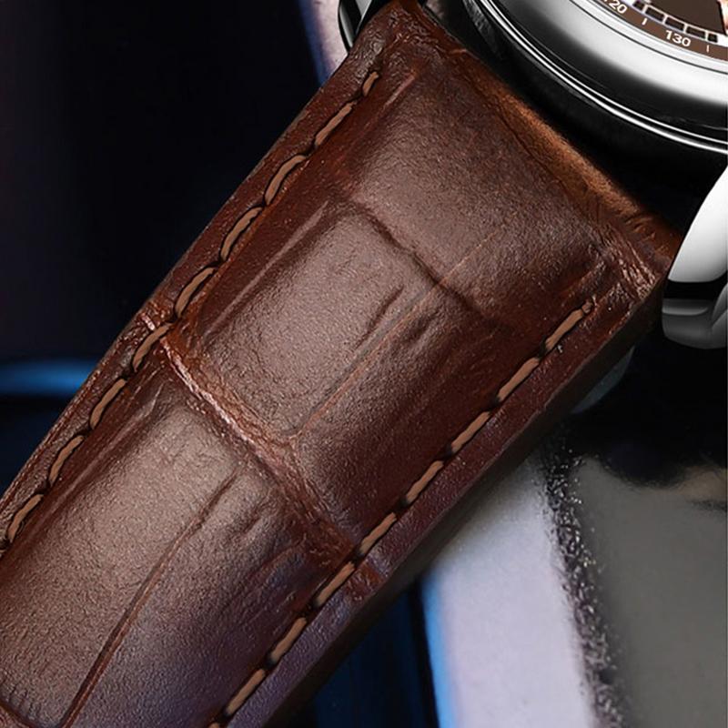 Classic Watch Casual Man Wrist - Leather Watch Band Men reseña y precio
