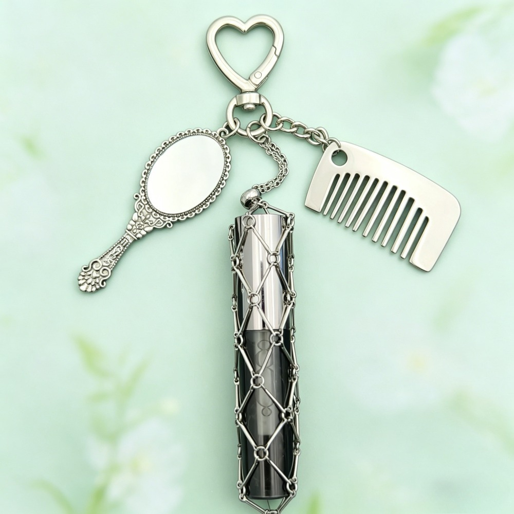 Vintage Metal Mesh Lipstick Ba - Mesh Strap Metal reseña y precio