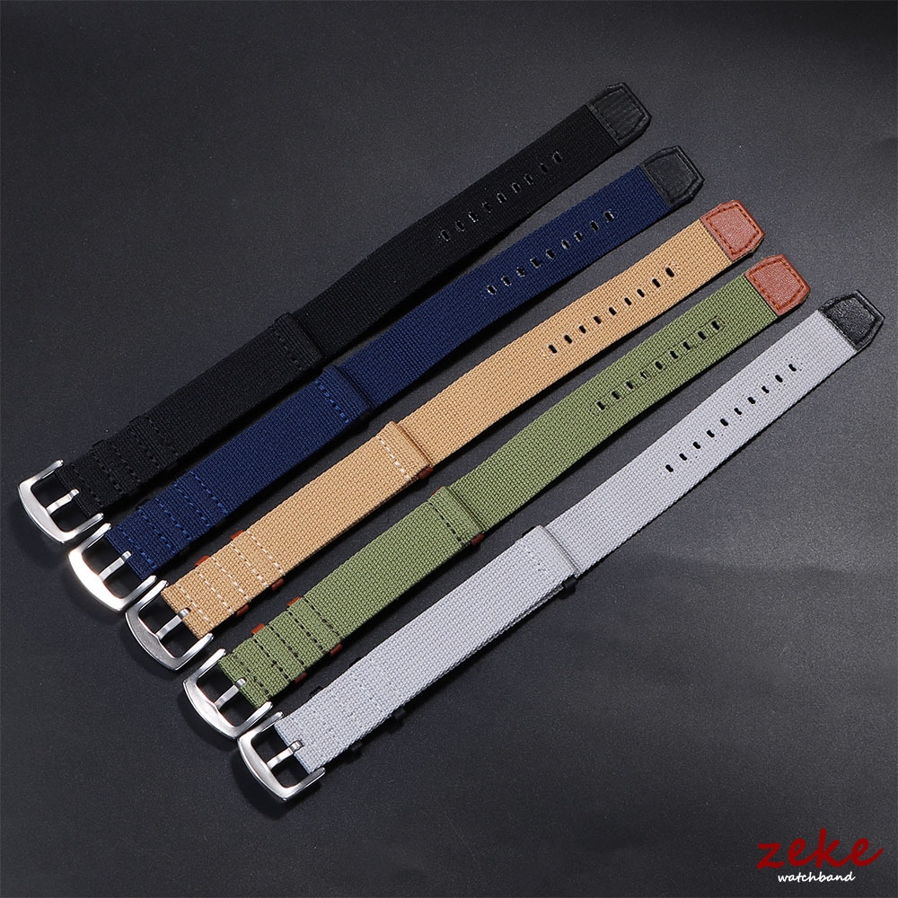 20mm 22mm Nylon Leather Watch  - Canvas Strap Watch reseña y precio