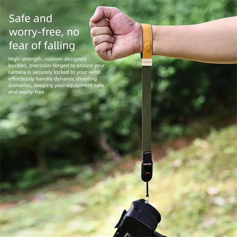 Quick Release Camera Wrist Str - Leather Strap Quick Release reseña y precio