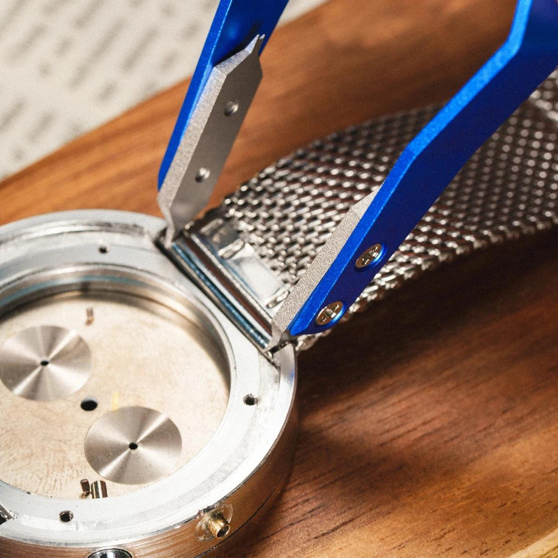 V-Shaped Metal Watch Band Twee - Spring Bar Tool Set reseña y precio