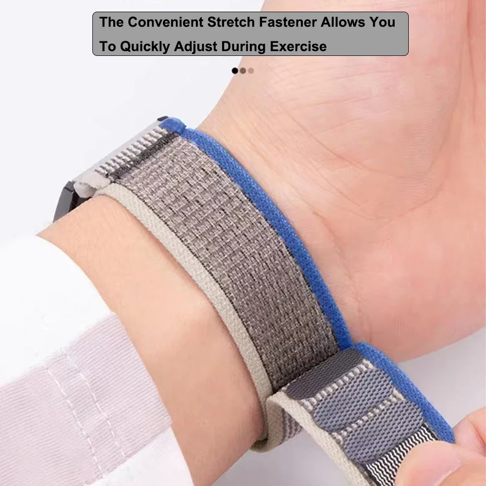 20/22mm Trail Loop Watchband F - Sport Loop Velcro reseña y precio
